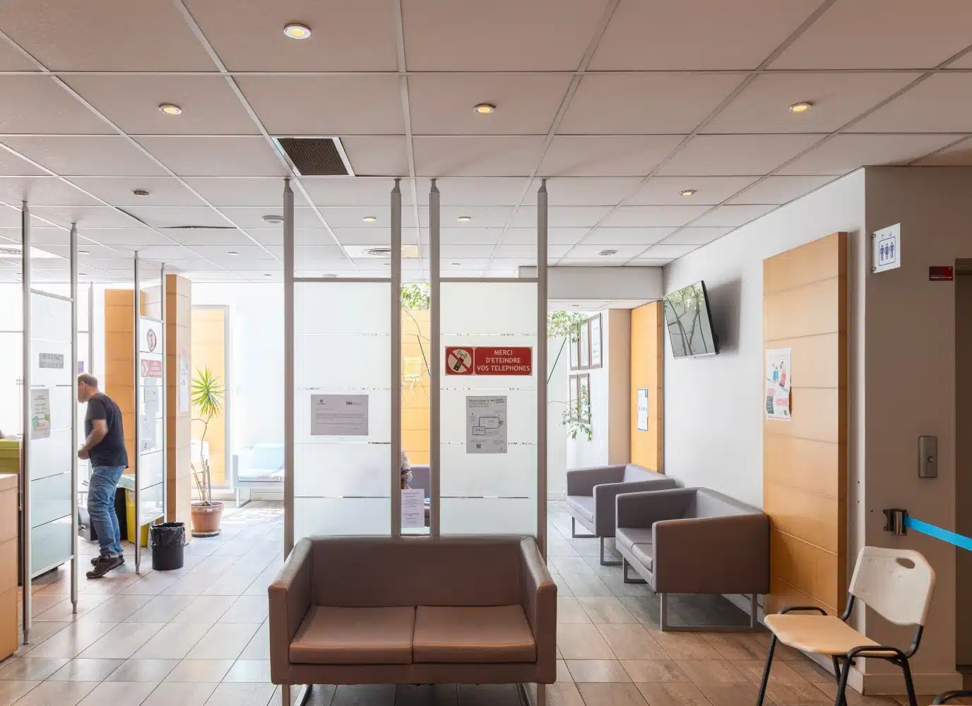 Salle d attente du centre d Imagerie Paris Nord Sarcelles | Groupe Revelis
